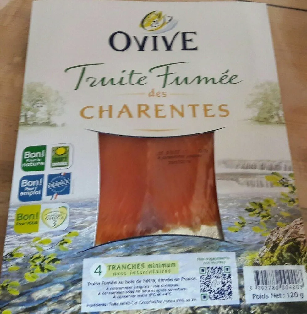 Truite fumé des Charentes