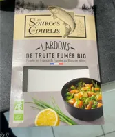 Lardons de truite fumée bio