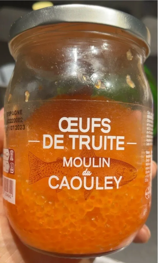 Oeufs de truite