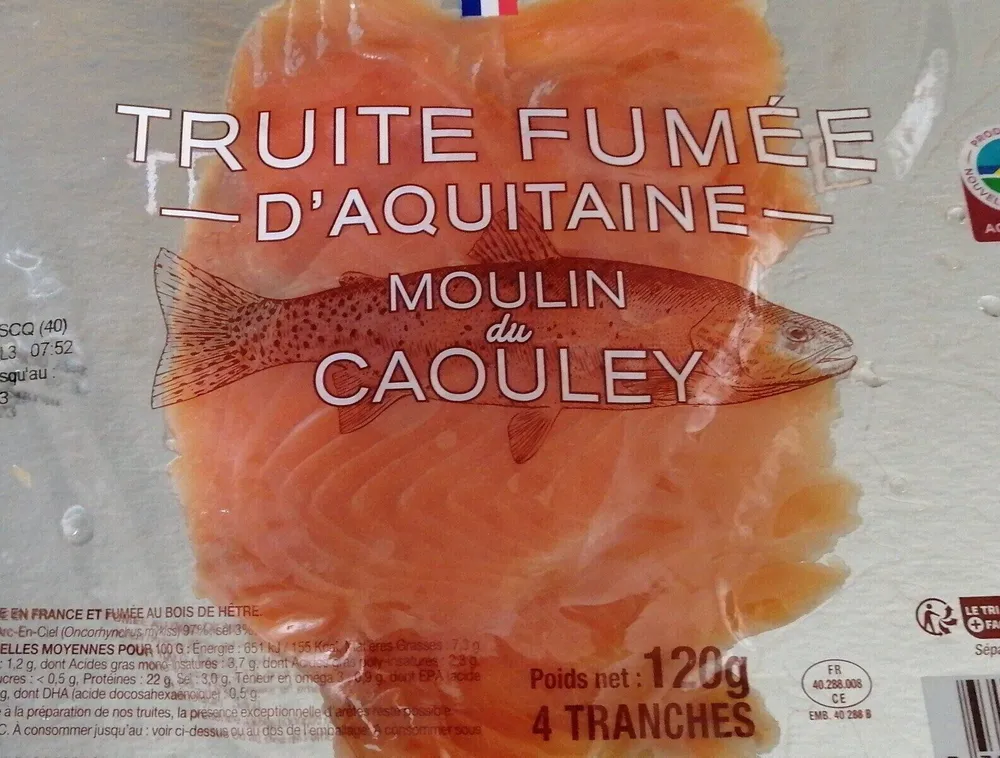 Truite fumée d'Aquitaine