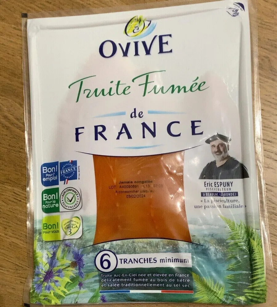 Truite fumée