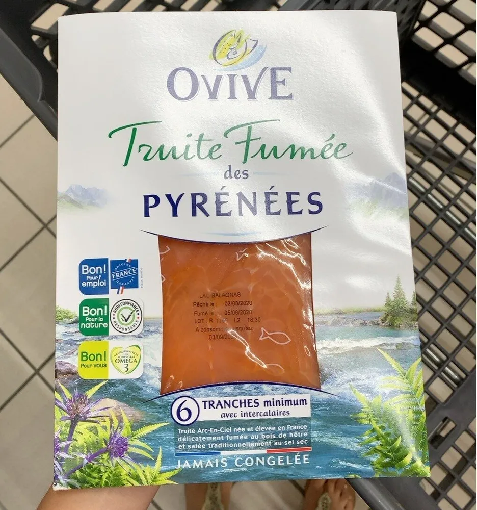 Truite fumée des Pyrénées
