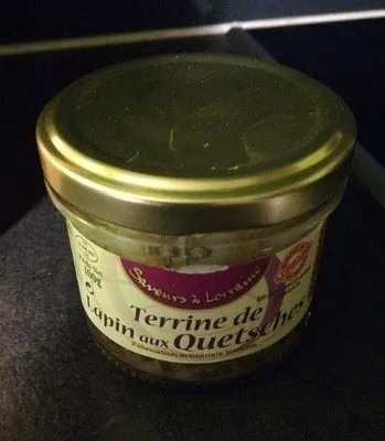 Terrine De Lapin, Aux Quetsches