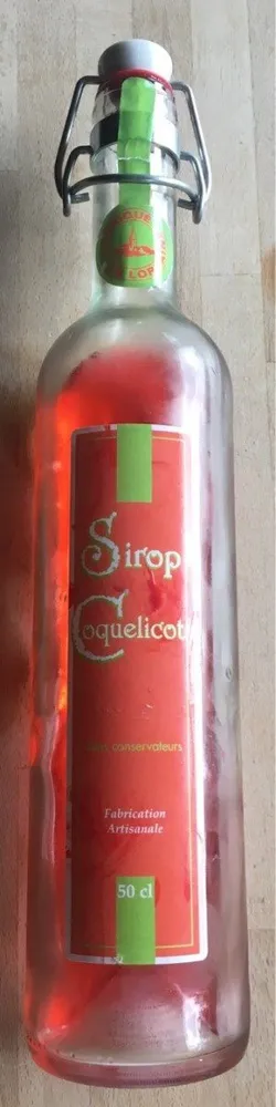 Sirop de coquelicot