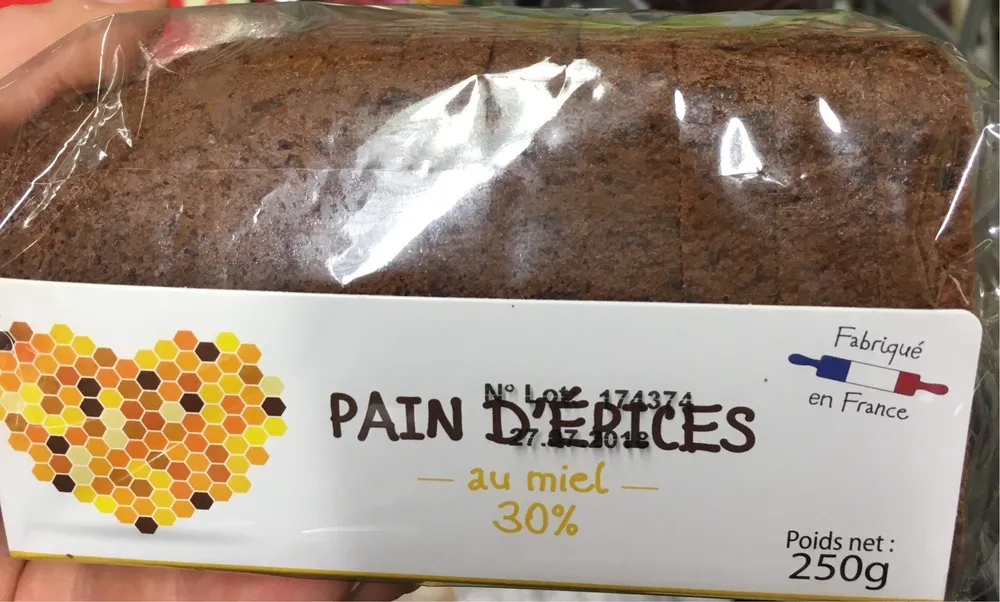 Pain d’epices au miel