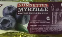 Nonnettes myrtille