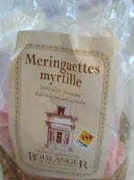 Meringuettes Myrtille