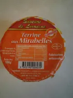 Terrines aux mirabelles