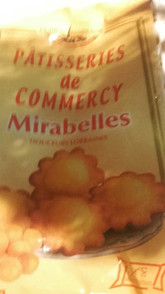 Pâtisseries de Commercy Mirabelles