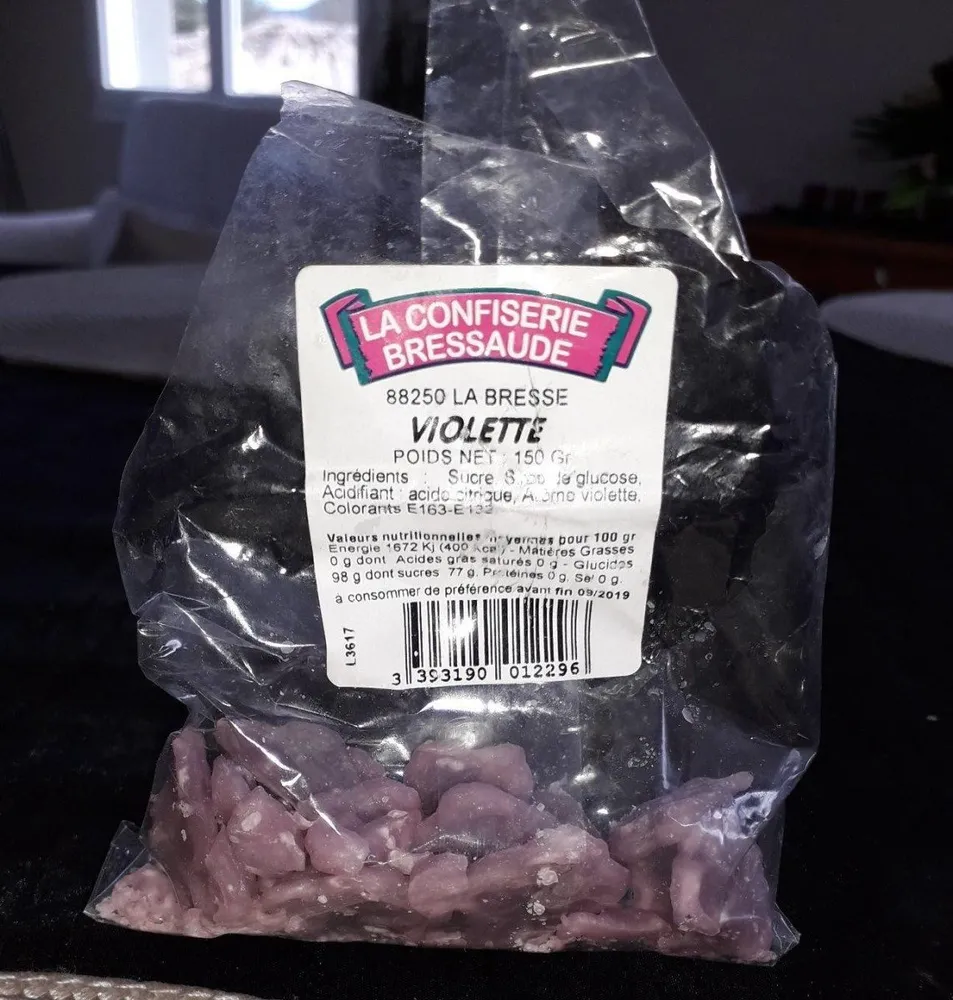 Bonbon à la violette
