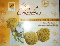Les chardons à la liqueur d'eau de vie de mirabelle