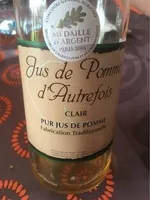 Jus de pomme d'autrefois