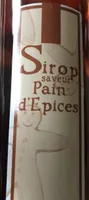 Sirop saveur pain d'epices