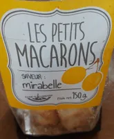Les petits macarons saveur mirabelle