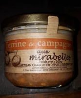 Terrine de campagne aux mirabelles
