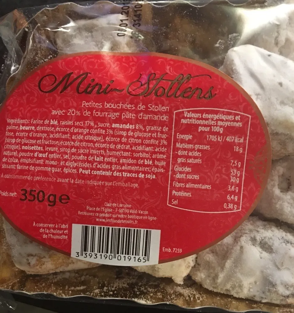 Mini stollens