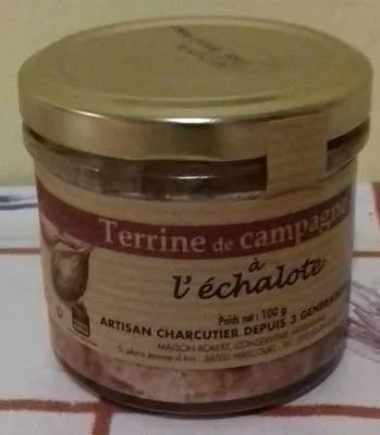 Terrine de Campagne à l'échalote
