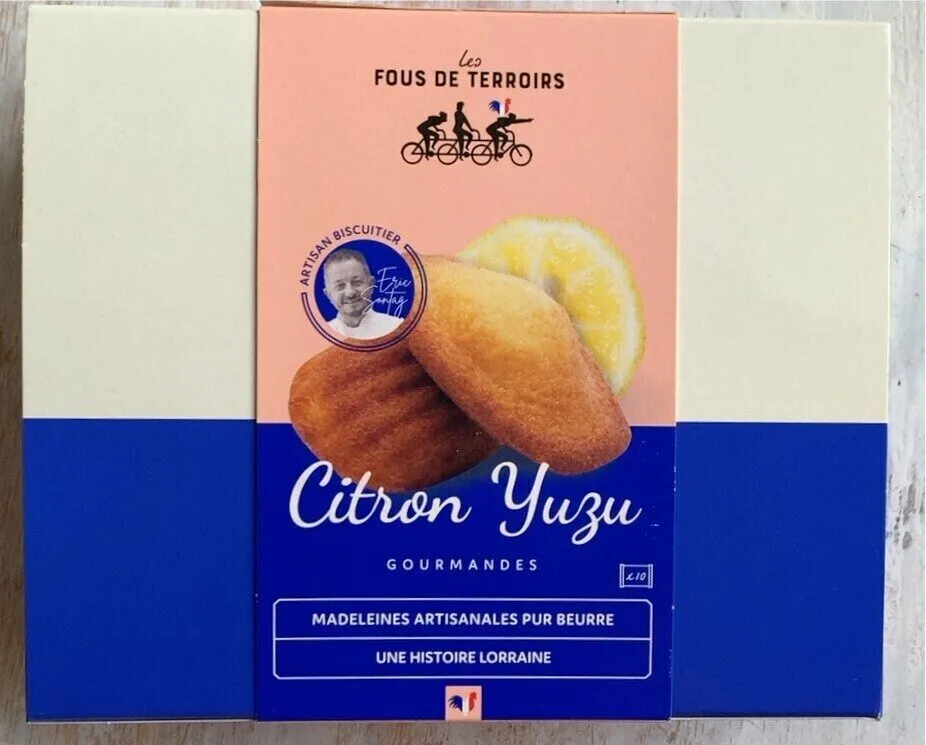 Madeleines citron Yuzu