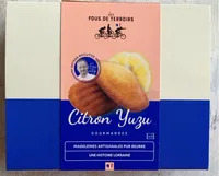 Madeleines citron Yuzu