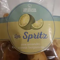 Les Spritz aux amandes saveur bergamote