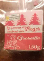 Bonbons groseille