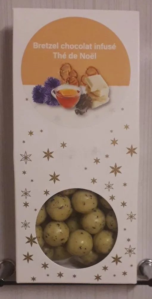 Bretzel chocolat infusé  au thé de Noël