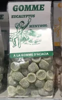 Gomme eucalyptus menthol
