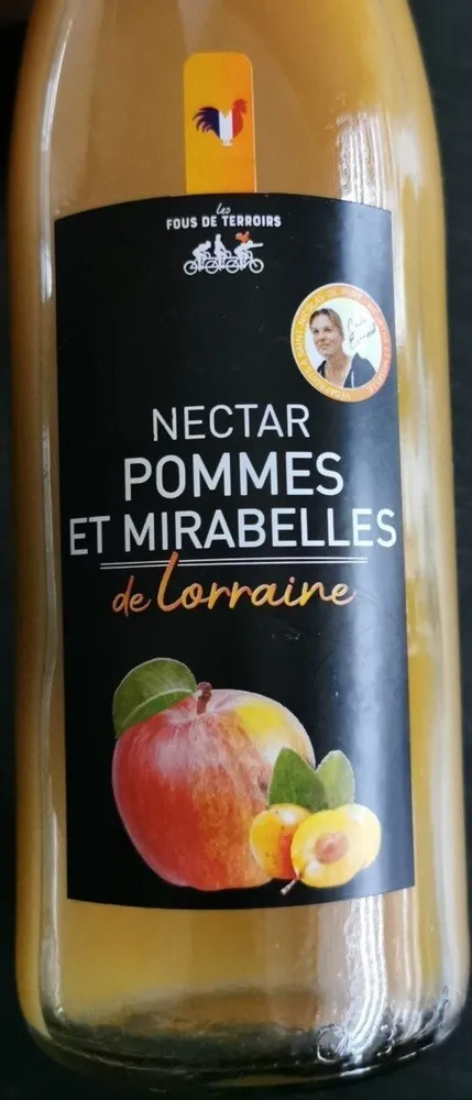 Nectar pommes mirabelles