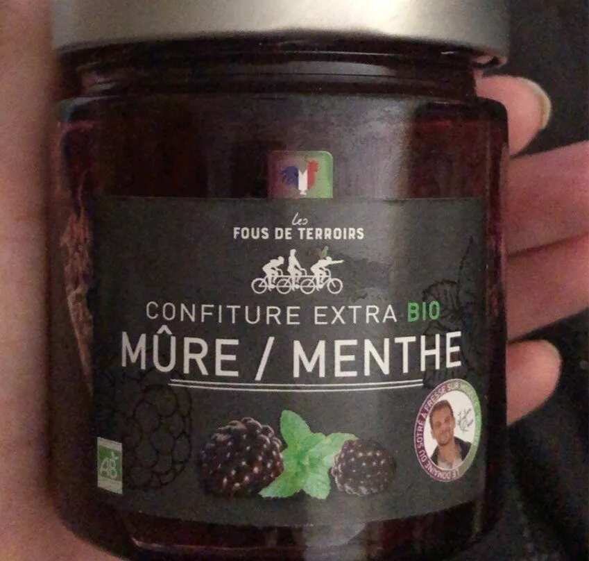 Confiture mûre menthe