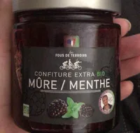 Confiture mûre menthe