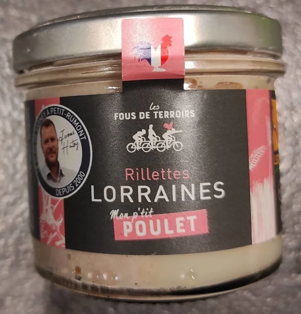 Rillettes Lorraine mon p'tit poulet