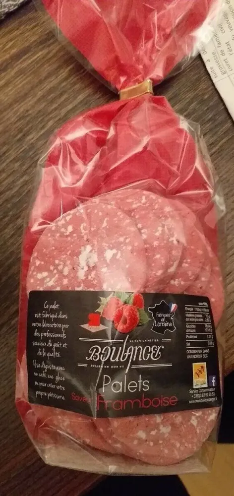 Palets framboise