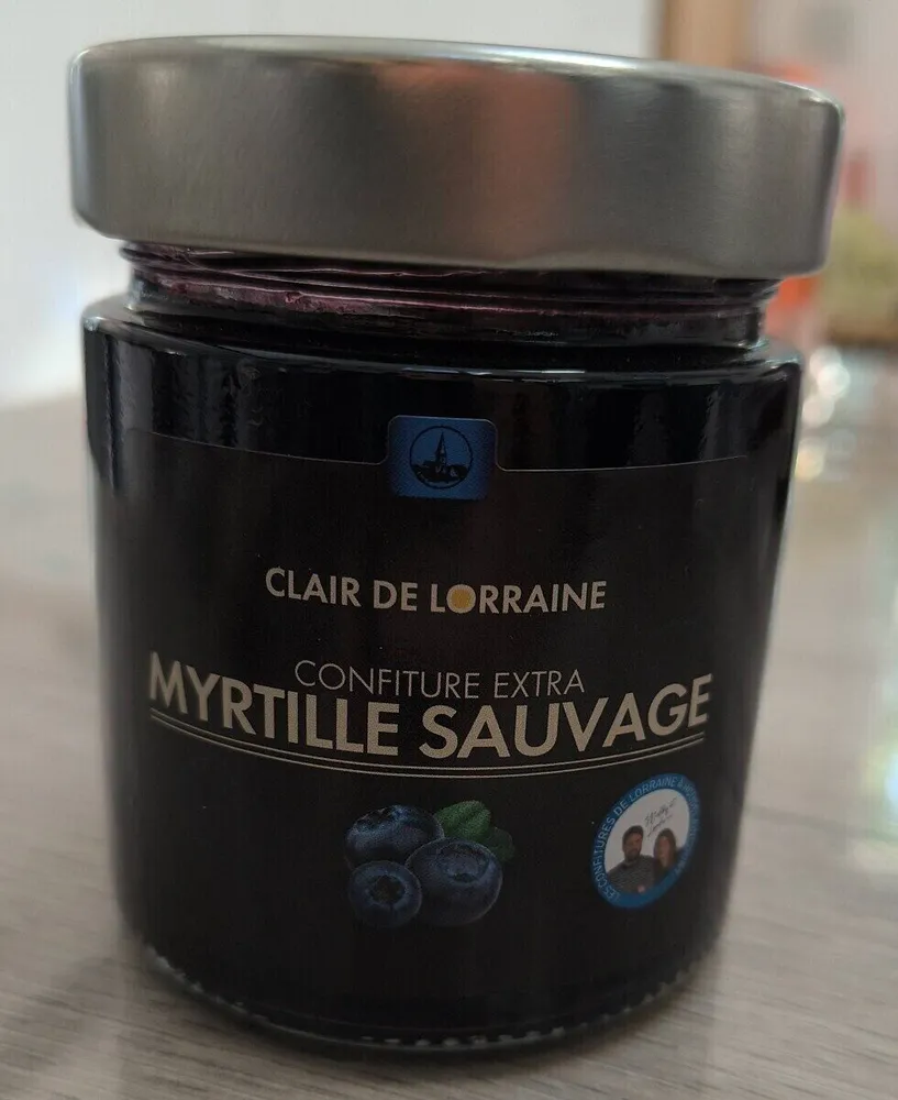 Confiture extra de myrtille sauvage