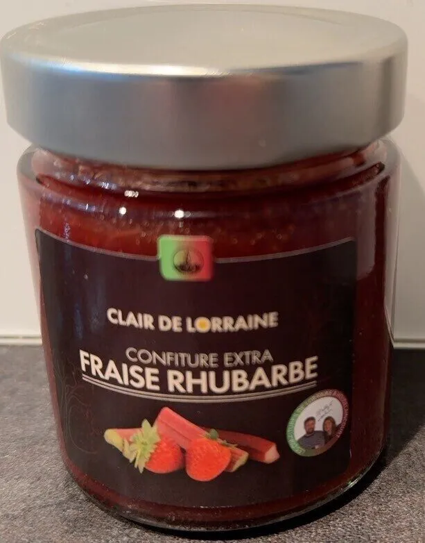 Confiture Fraise Rhubarbe