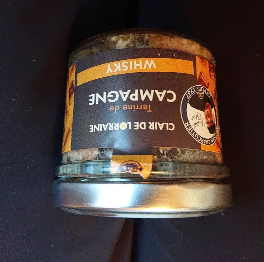 Terrine de campagne whisky