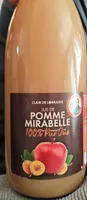 Jus de pomme mirabelle