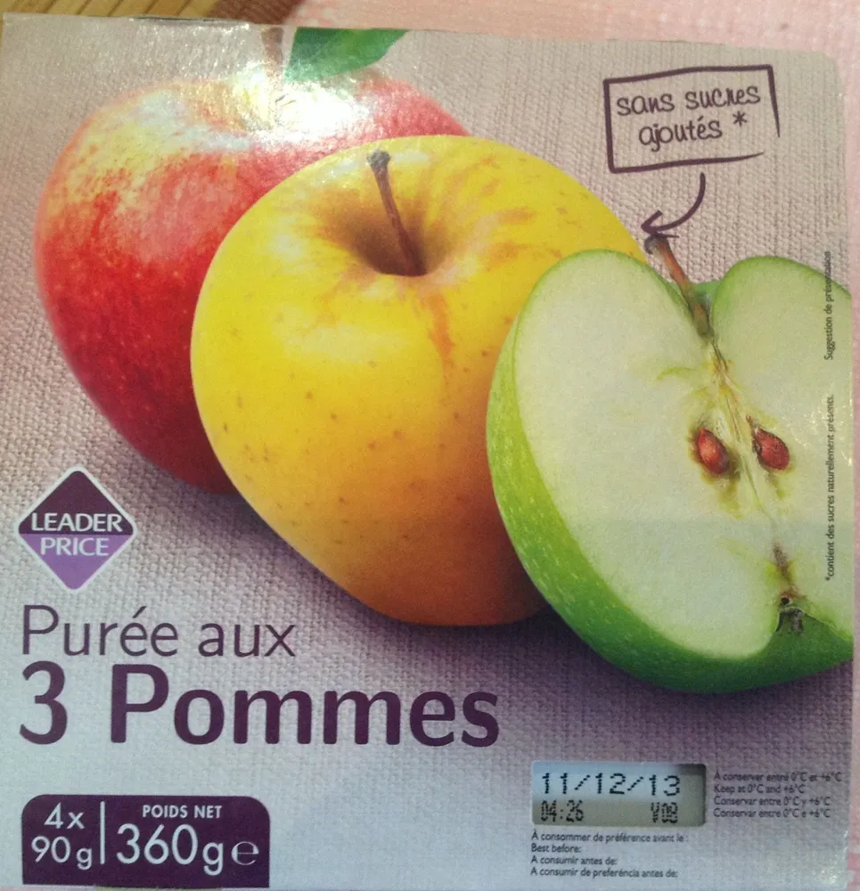 Purée aux 3 Pommes