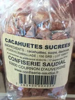 Cacahuètes sucrées