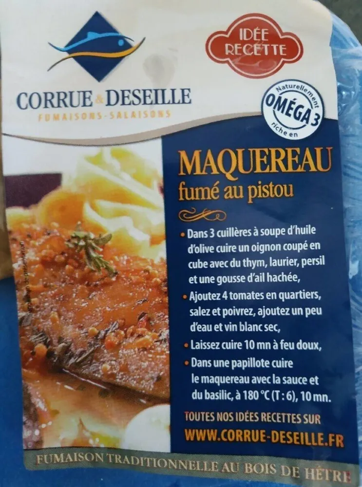 Filet de Maquereau fumé