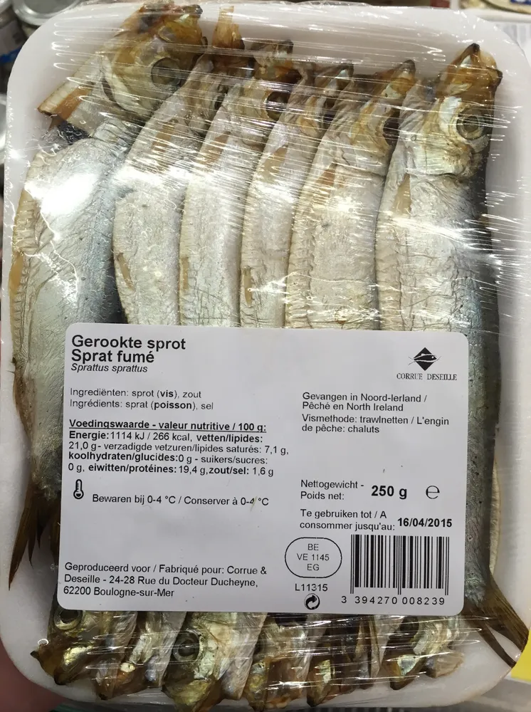 Sprat fumé