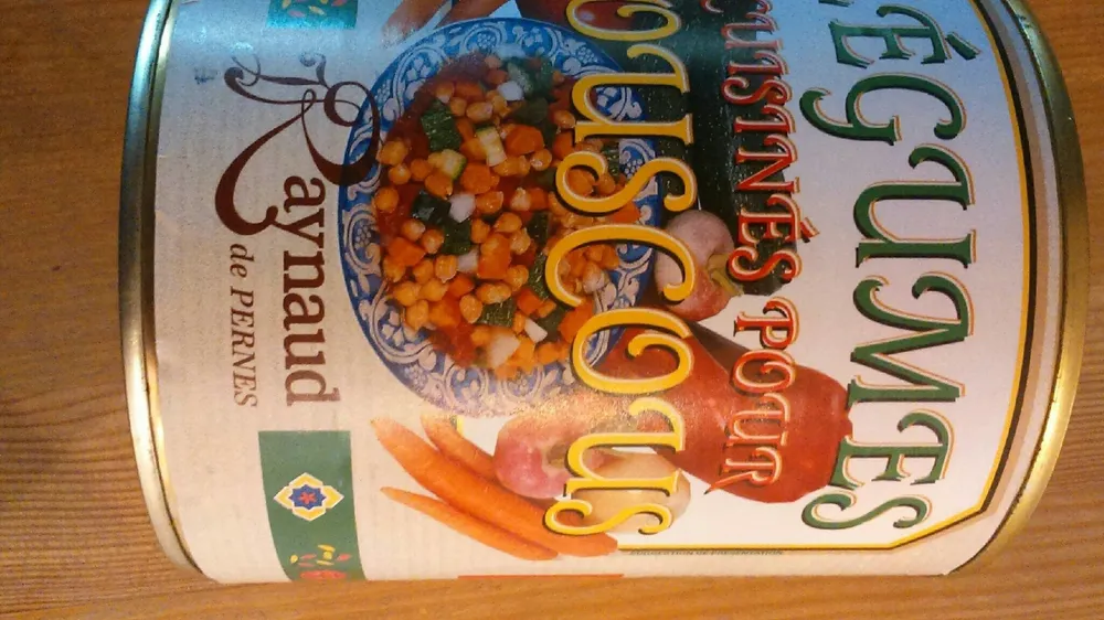 Légumes cuisinés pour couscous
