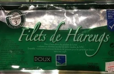 Filets De Harengs Doux Fumés au bois de hêtre 200g