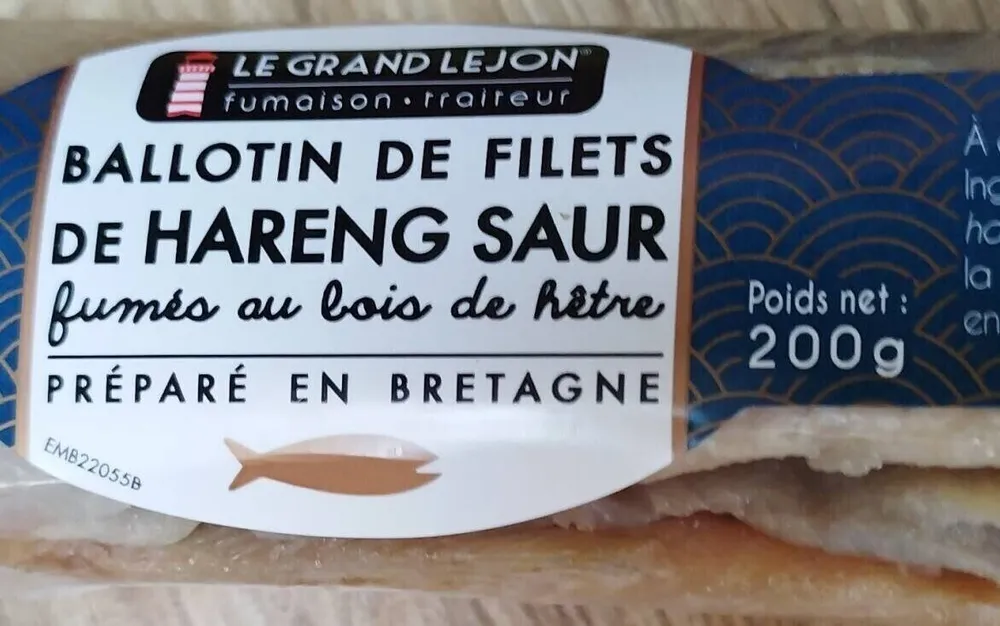 Ballotin de filets de hareng saur