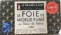 Foie de morue fumé au bois de hêtre