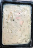 Parmentier cabillaud-saumon