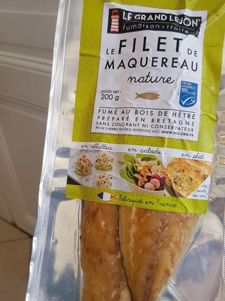 Filet de maquereau nature