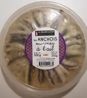 Anchois mariné à l'ail