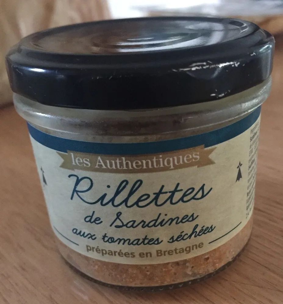 Rillettes de Sardines aux tomates séchées