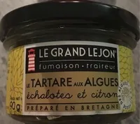 Le Tartare aux Algues echalottes et citron
