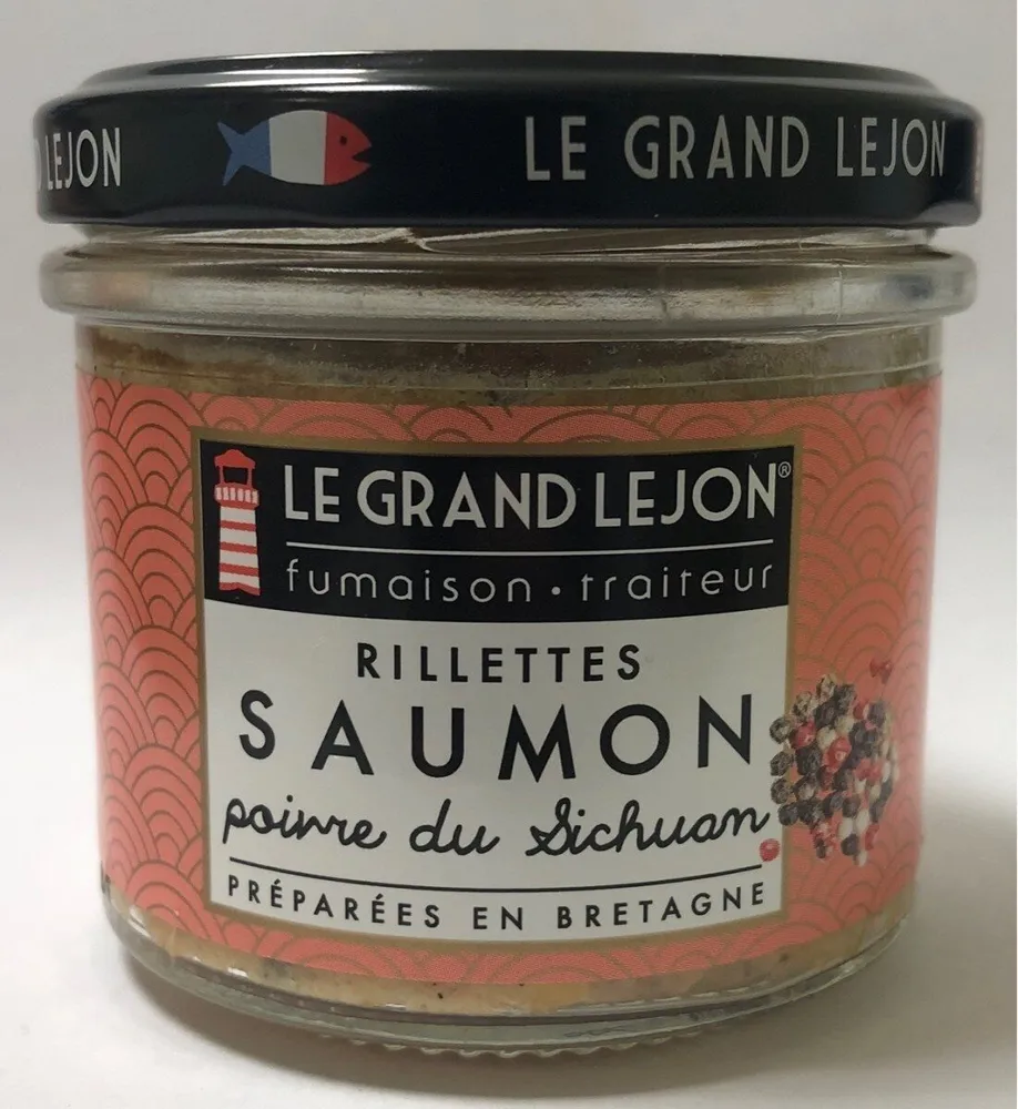 Rillettes de saumon au poivre de Sichuan